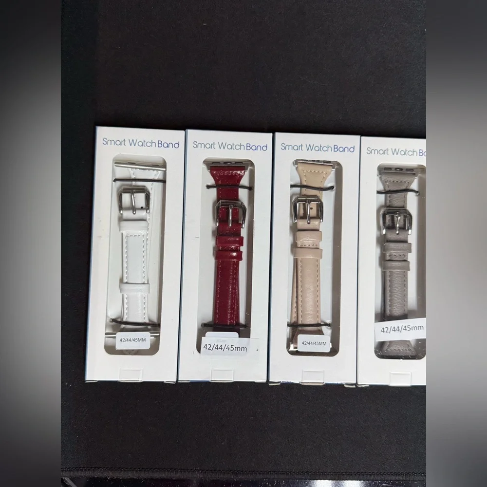 NEW Smart Apple Watch Band Set - 4 Colors fits size 42/44/45mm